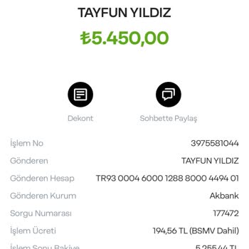 Papara'da İşlem Ücretleri Hakkında Şaşırtıcı Deneyim