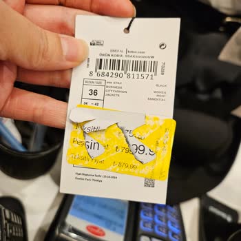 Deforme Etiket Yüzünden Fazla Fiyat Şoku