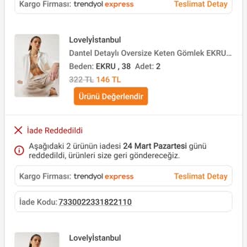 Trendyol'da Sürekli Yaşanan Teslimat Ve İade Sorunları