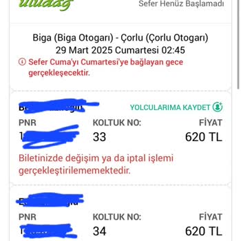 Otobüs Saati Değişikliği Ve İletişim Sorunu
