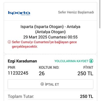 Sürekli Rötar Ve İptal Sorunlarıyla Mağduriyet