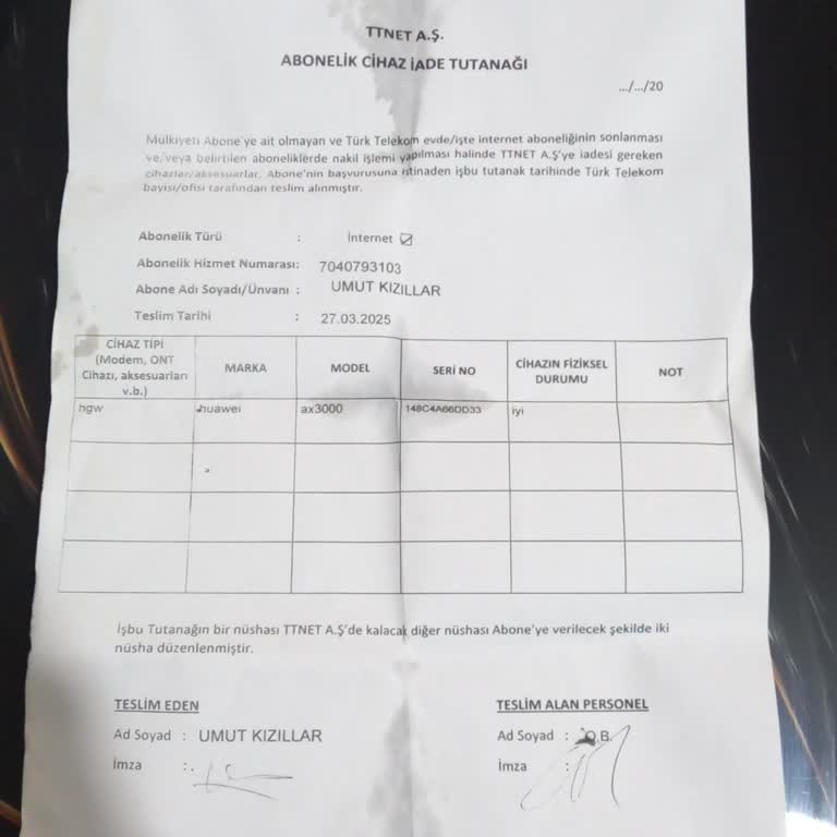 Türk Telekom Abonelik İptal Sorunu