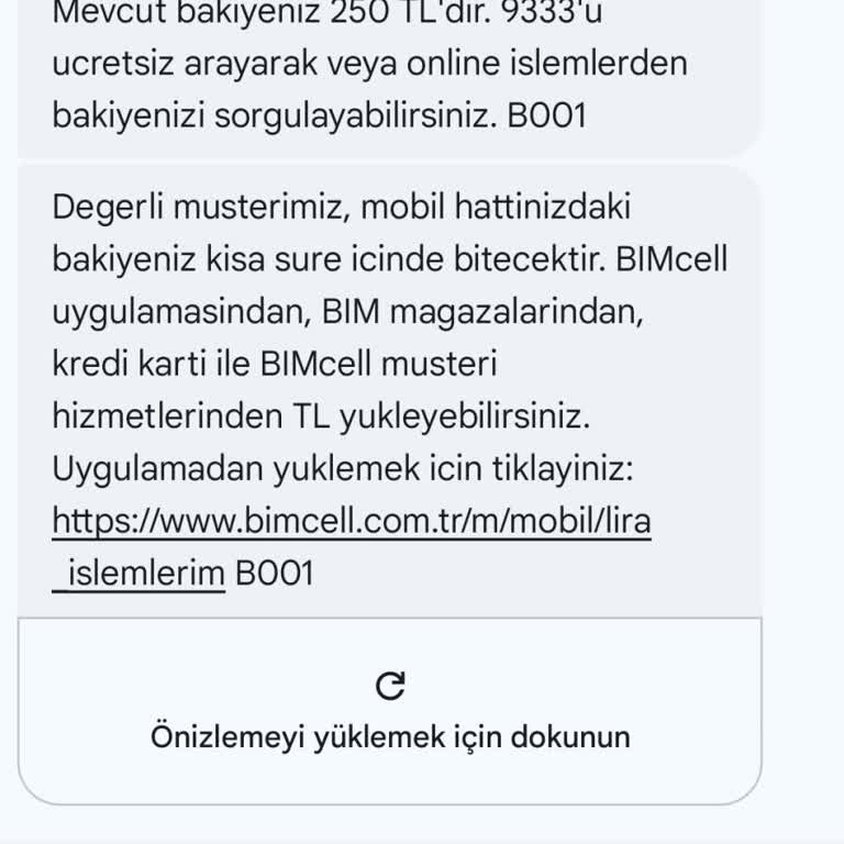 Bimcell Paketim Neden Tanımlanmadı?