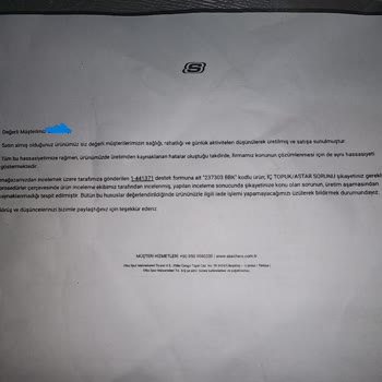 Skechers Ayakkabıda Beklenmedik Taban Yırtılması