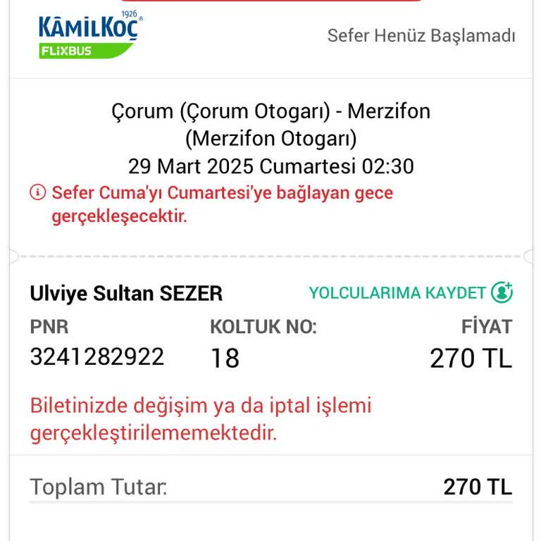 Obilet'te İptal Ve İade Sorunu: Rötarlı Araç Ve Erişilemeyen Destek