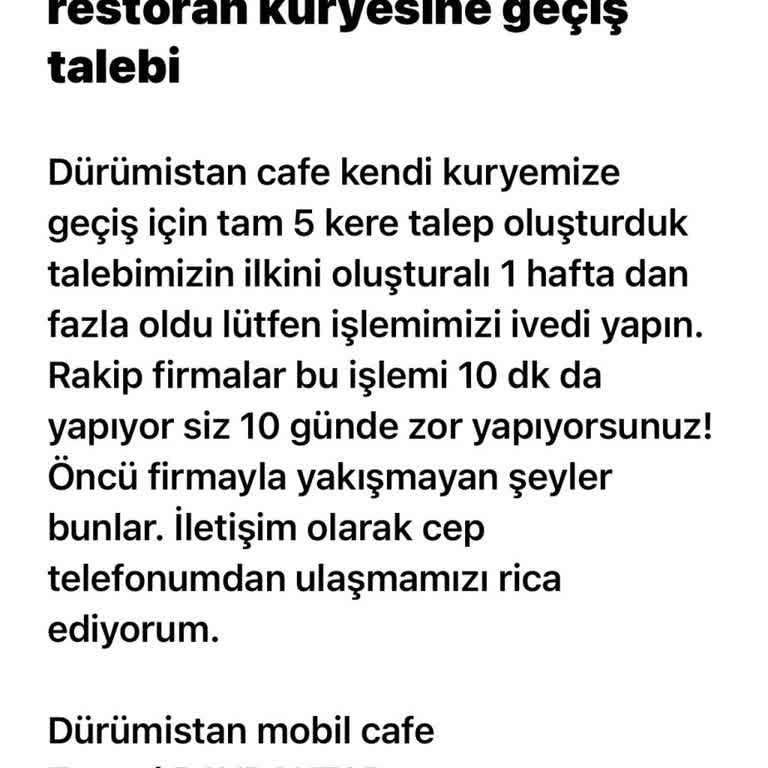 Yemek Sepeti İle İletişim Sorunları: Taleplerimiz Cevapsız Kalıyor!