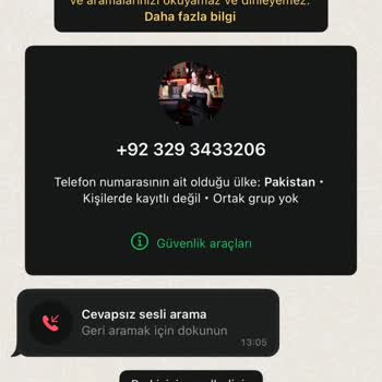 Pakistan'dan Gelen Gizemli Arama: WhatsApp Güvenliği Tehlikede Mi?