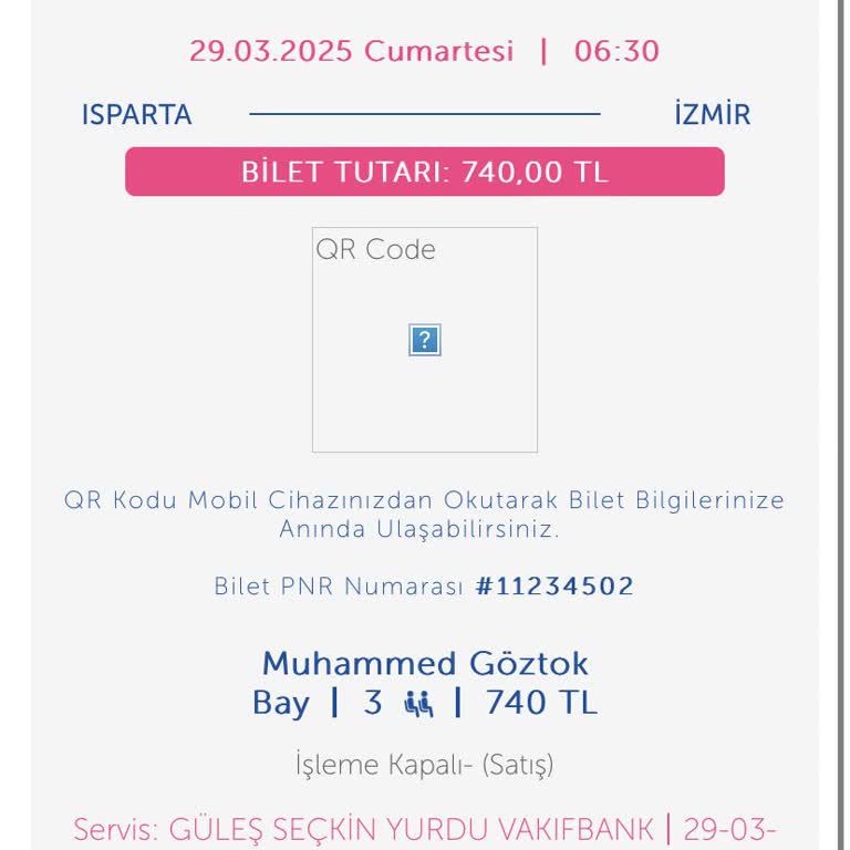 Servis Gelmedi, İletişim Kurulamadı, Ekstra Masraf