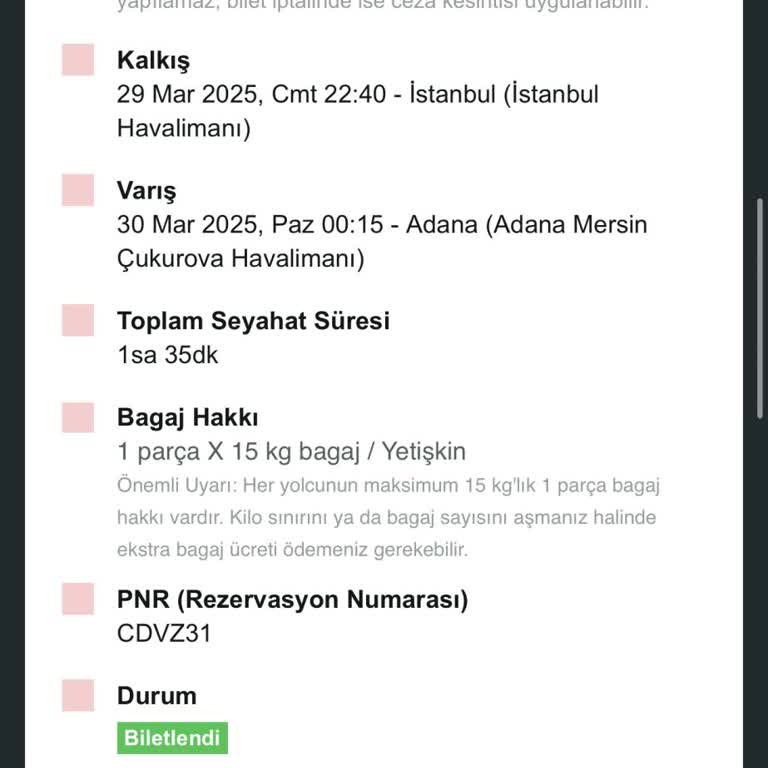 Bilet Kayıp, Müşteri Hizmetlerine Ulaşılamıyor