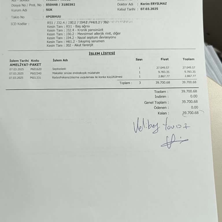 Özel Sağlık Sigortasıyla Yaşanan Ameliyat Sorunu