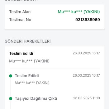 Trendyol'dan Yanlış Teslimat Ve Sorumluluk Kabul Edilmemesi