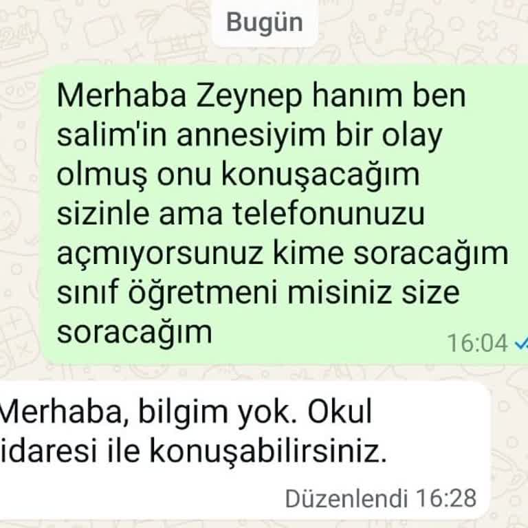 Duyarsız Öğretmen Ve Hastaneye Kaldırılan Öğrenci