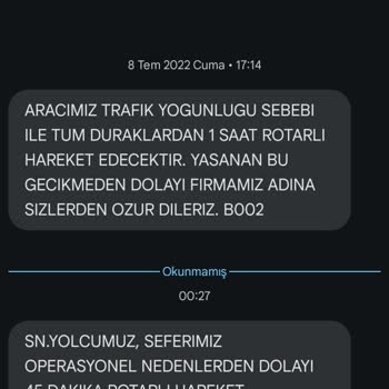 Varan Otobüsünde Rötar Ve Koltuk Sorunu