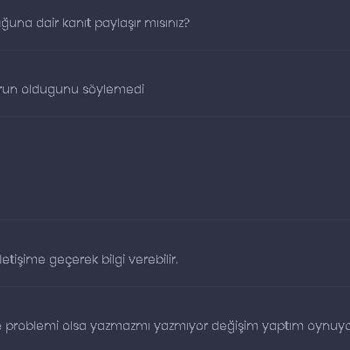 Destek Eksikliği Ve İletişim Sorunu