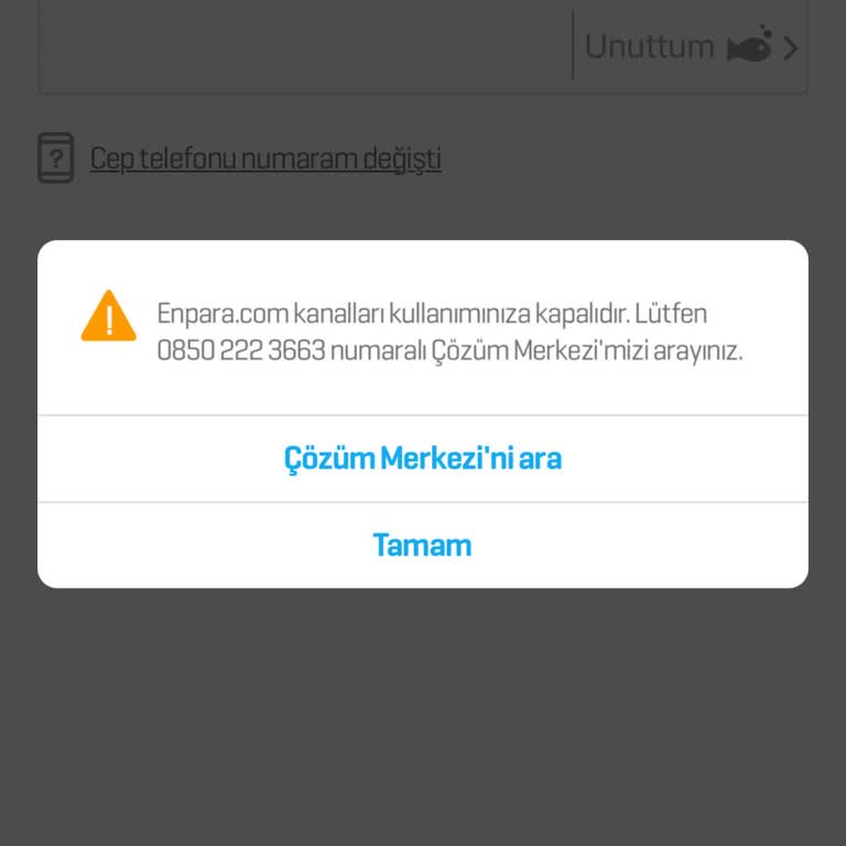 Enpara Hesabımın Haksız Yere Kapatılması Ve Para İadesi Talebi