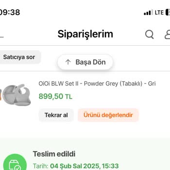 Oioi Silikon Tabak Setinde Beklenmedik Koku Problemi