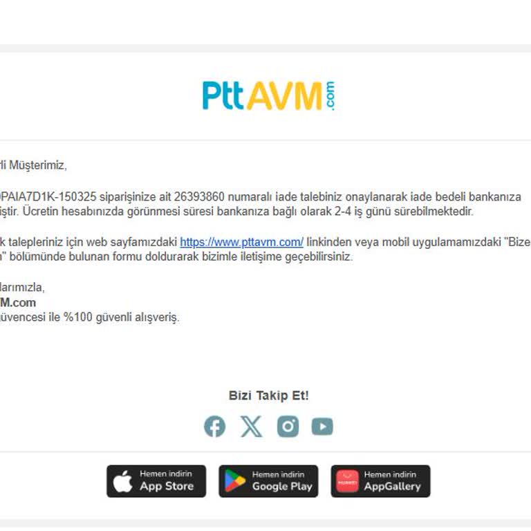 Epttavm'den Sahte Ürün Ve İade Sorunu: Hayal Kırıklığı Yaşadım