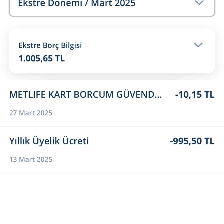 Kullanılmayan Kredi Kartı İçin Haksız Ücretlendirme