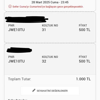 Zümrüt Turizm'in Bilet Değişikliği Ve Bilgilendirme Eksikliği