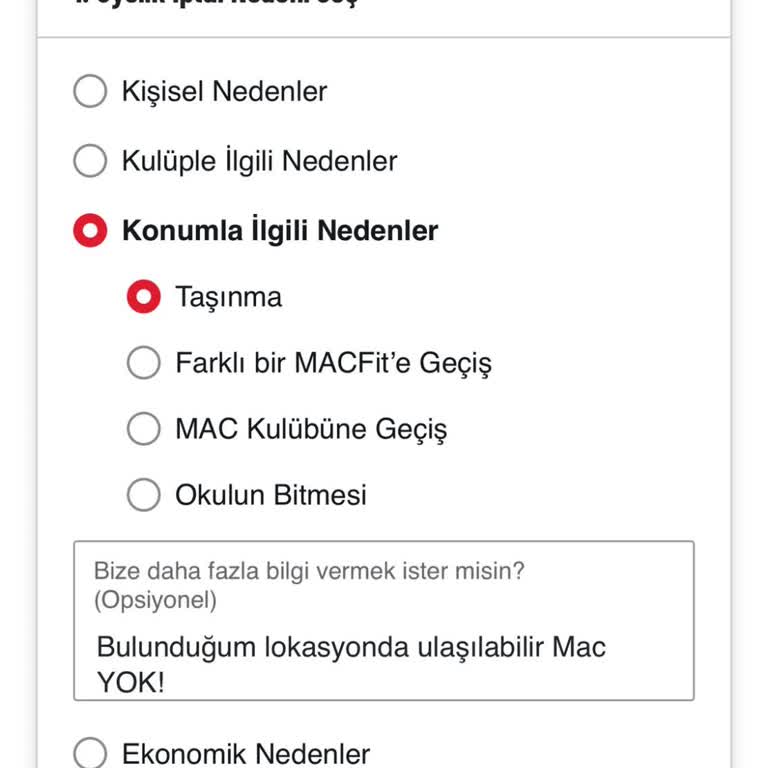 Üyelik İptali Ve Faturalandırma Sorunu