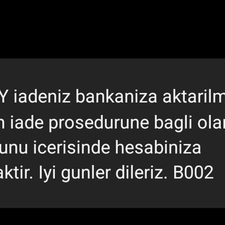 İptal Edilen Bilet Ve Ulaşılamayan Müşteri Hizmetleri