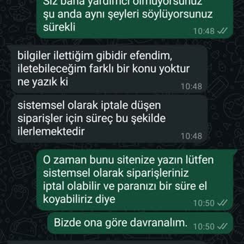 Decathlon Sipariş İptali Ve İade Sorunu