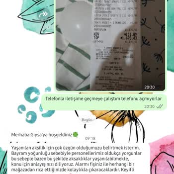 Eryaman Mağazasında Alarm Sorunu Ve İade Talebi