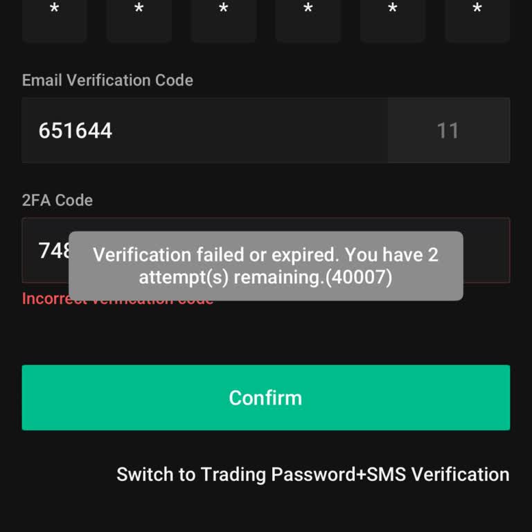 I Face KuCoin Exchange 2FA Phone Number Update Issue