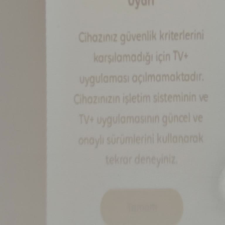 Android 11 Projeksiyonda TV+ Uygulama Sorunu