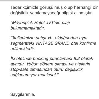 Son Dakika Otel Değişikliği Ve Fiyat Farkı Şoku
