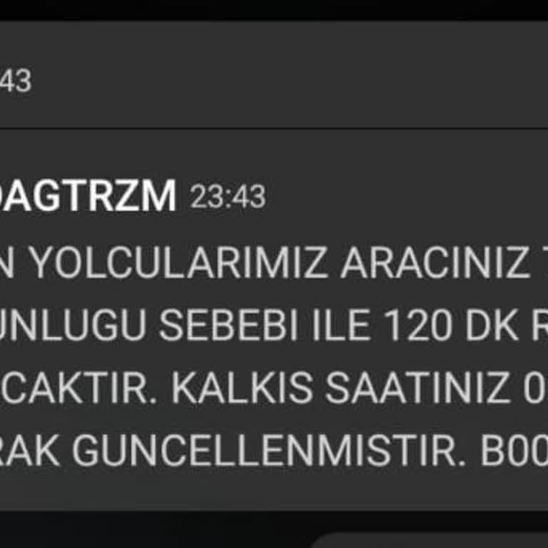Uzun Rötar Ve İlgisiz Hizmetle Karşılaşma