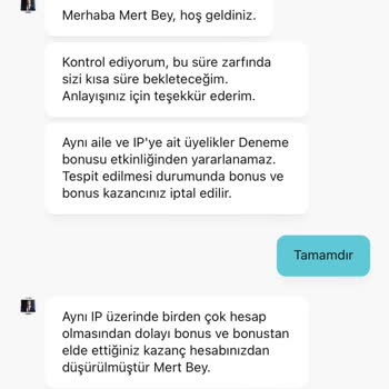 Verabet Sitesinde Deneme Bonusu Çekim Talebi Sorunu
