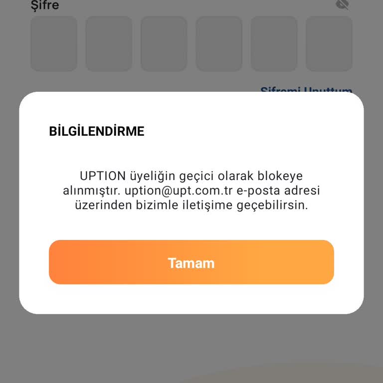 Hesabıma Koyulan Bloke Ve İletişim Sorunları