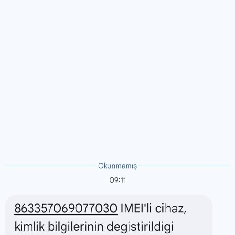 IMEI Sorunu Ve Firma İlgisizliği