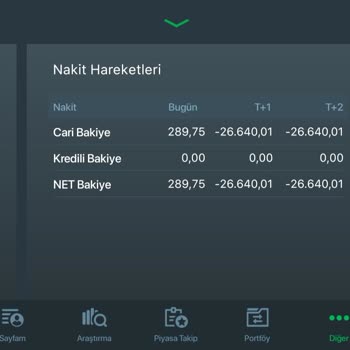 Yatırım Hesabında Anlaşılmaz Zarar