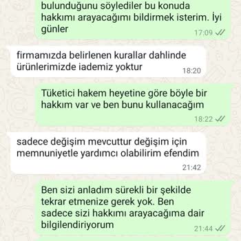 Bayram Öncesi Siparişim Yetişmedi Mağdur Oldum