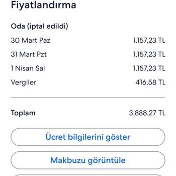 Hotels.com Rezervasyon İadesinde Müşteriyi Mağdur Ediyor