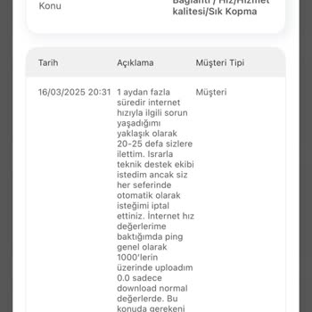 İnternet Hizmetinde Sürekli Yaşanan Sorunlar