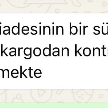 Kargoda Patlayan Yağ Ve Geciken Ücret İadesi Sorunu