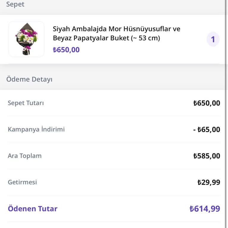 Getir Çarşı'da Adres Hatası Ve İade Sorunu