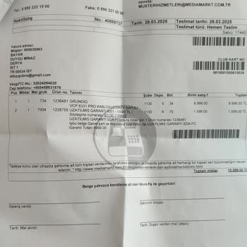 Yeni Alınan Süpürge Ertesi Gün Arıza Verdi