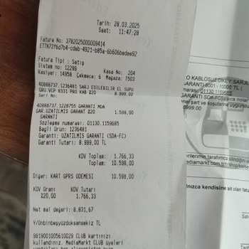 Yeni Alınan Süpürge Ertesi Gün Arıza Verdi