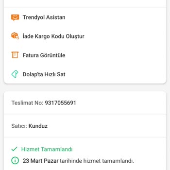 Eksik Teslimat Ve Kod Sorunu