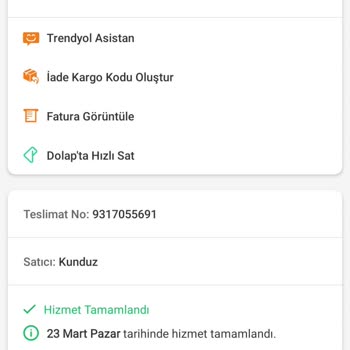 Eksik Teslimat Ve Kod Sorunu