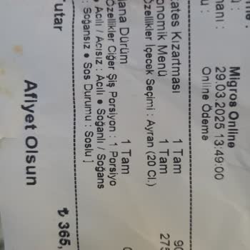 Eksik Ürün Ve Saygısızlık: Migros Yemek'te Şok Deneyim