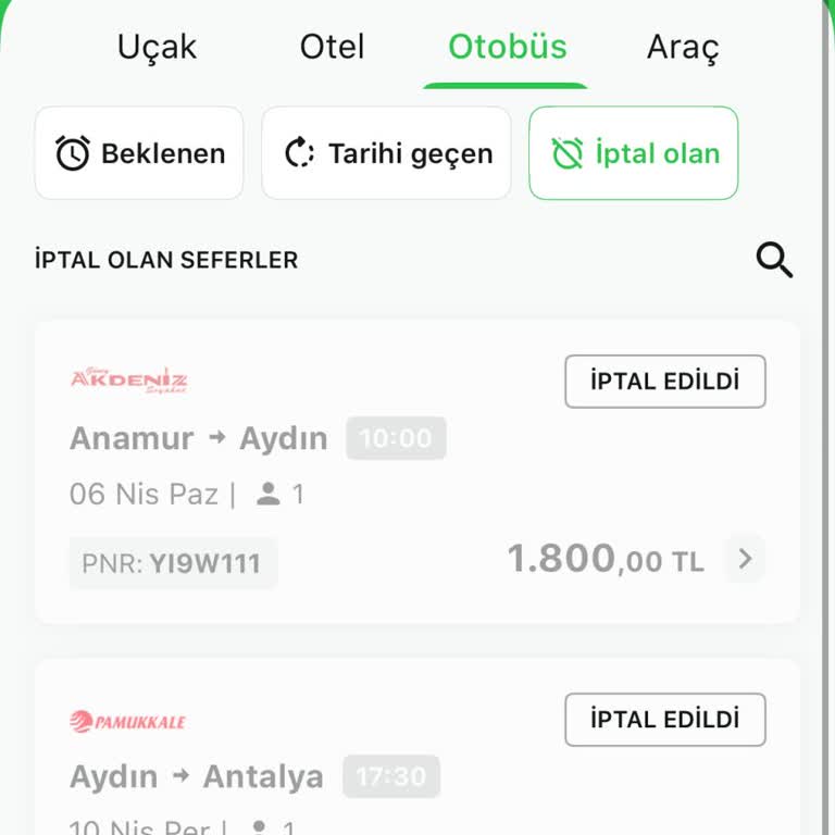 İptal Edilen Biletlerin İadesinde Gecikme