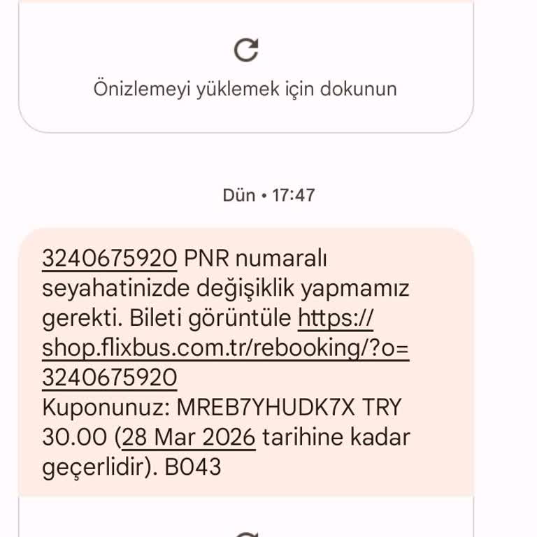 Tekli Koltuk Rezervasyonunda Büyük Hayal Kırıklığı