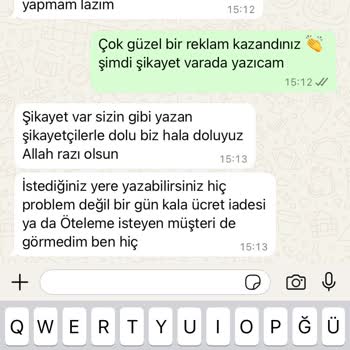 Rezervasyon Öteleme Talebine Saygısız Yanıt