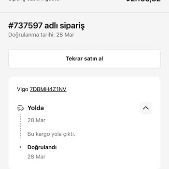 Bayram İçin Aldığım Ürün Teslim Edilmedi!