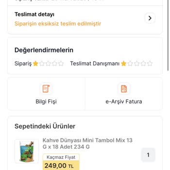 Bayram Günü Teslim Edilmeyen Sipariş Ve İlgisiz Destek